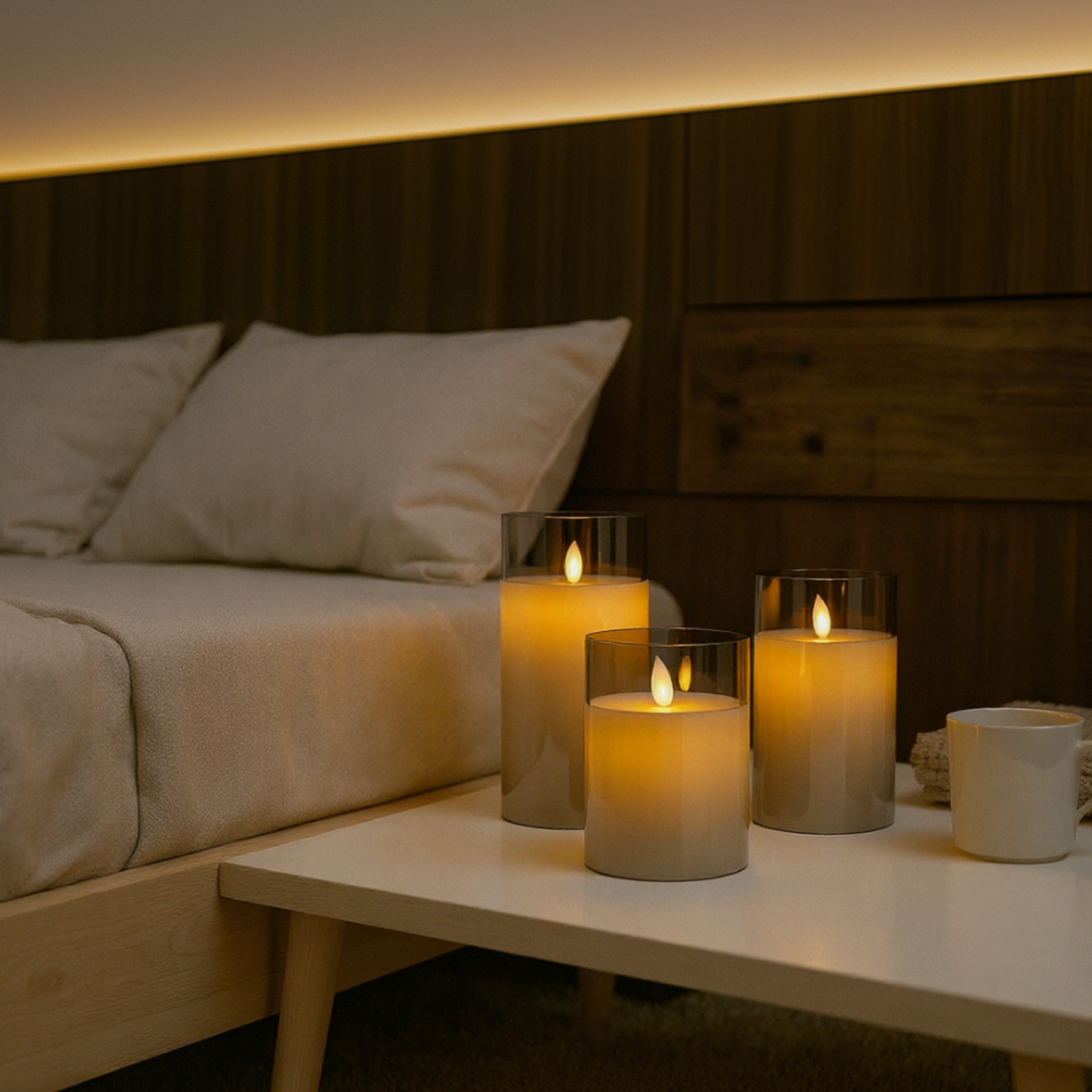 Glowlabo Halo™ Flameless Candles Set