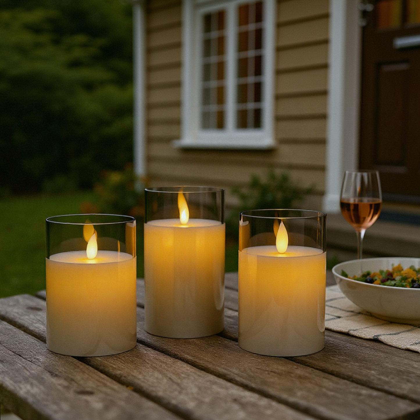 Glowlabo Halo™ Flameless Candles Set
