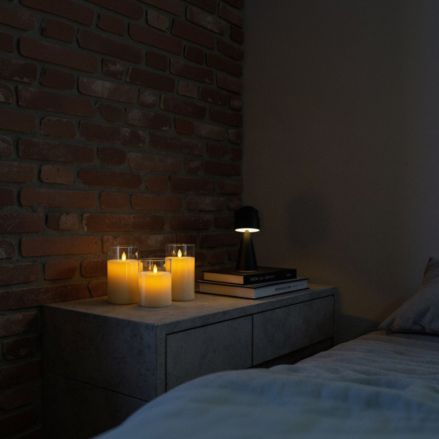 Glowlabo Halo™ Flameless Candles Set