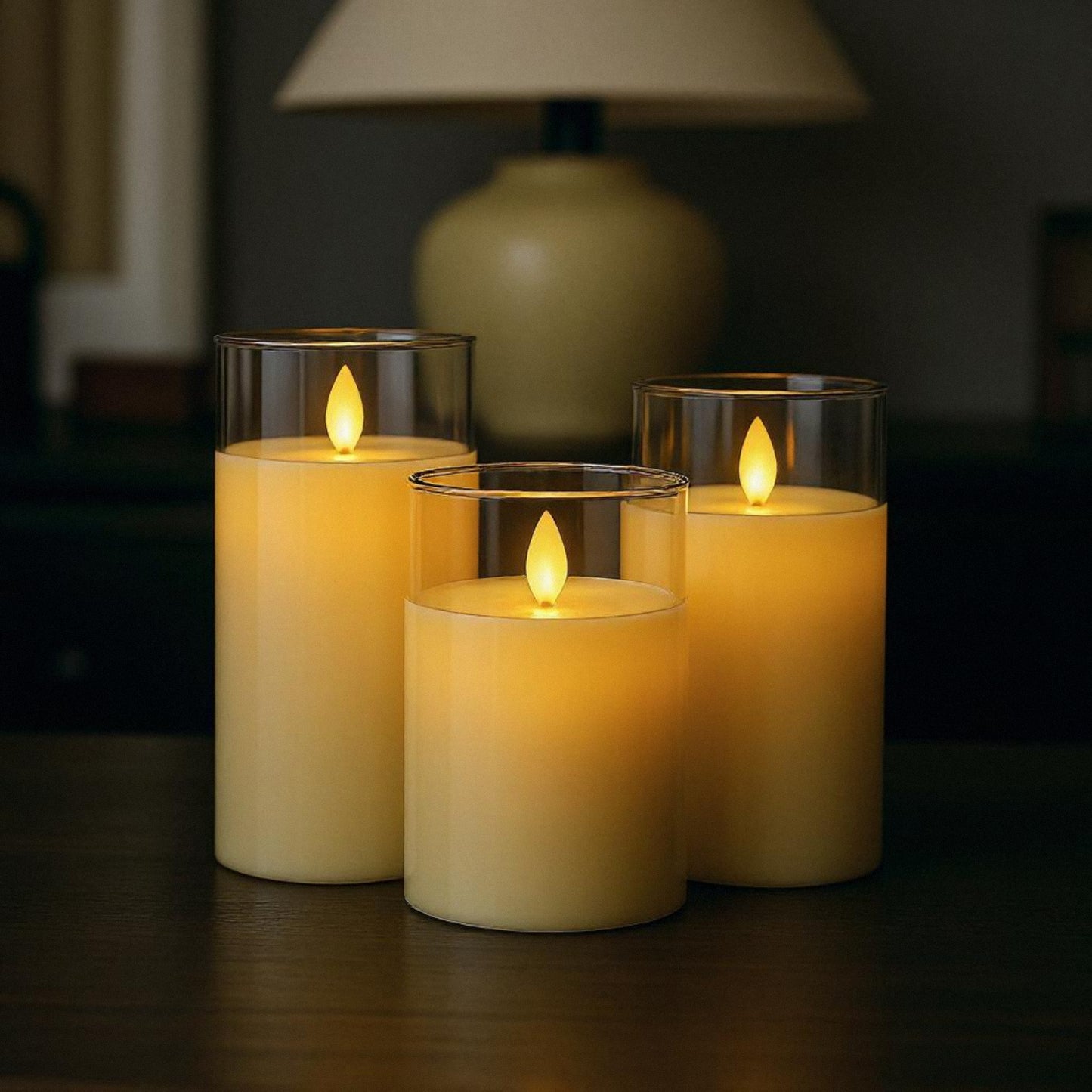 Glowlabo Halo™ Flameless Candles Set