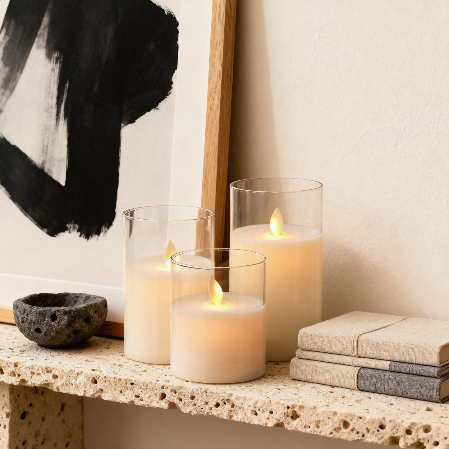 Glowlabo Halo™ Flameless Candles Set