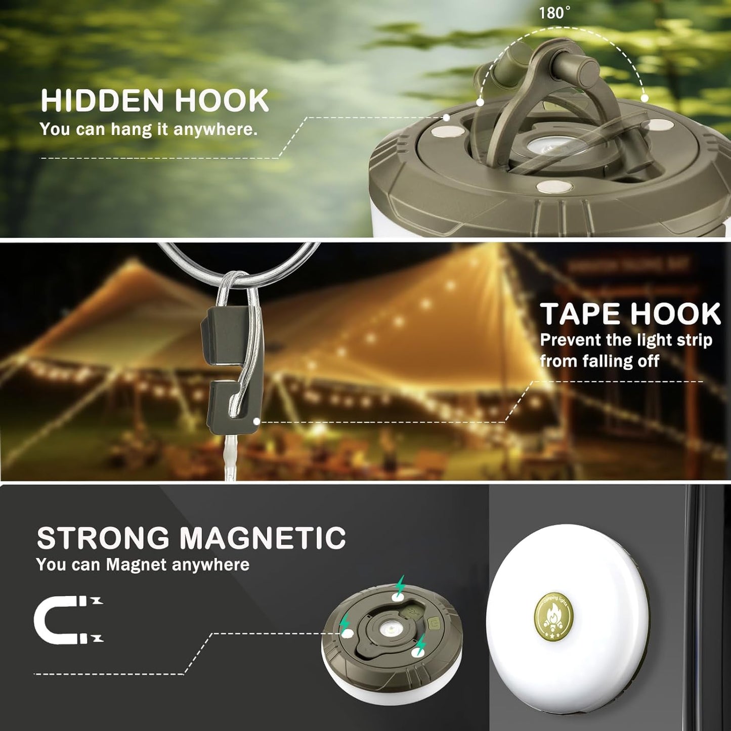 Glowie™ 4-in-1 Camping Lamp