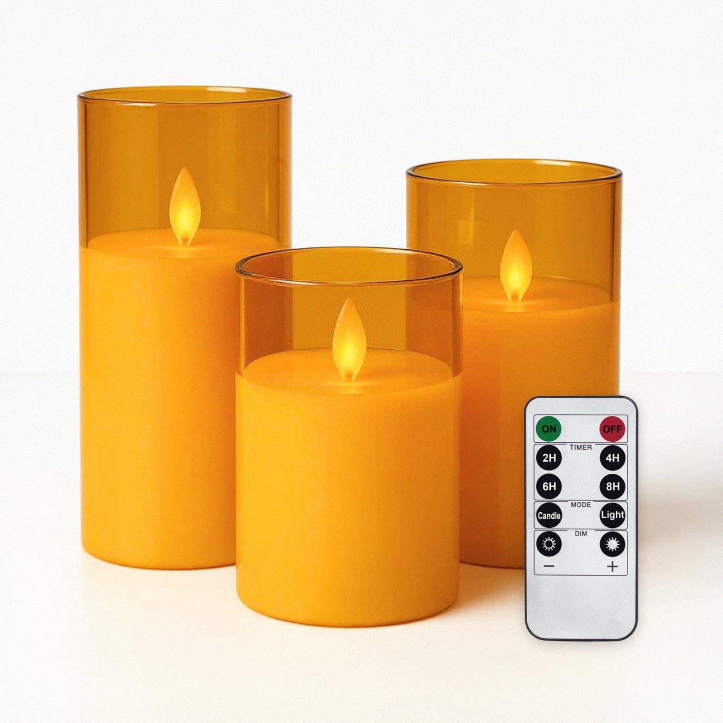 Glowlabo Halo™ Flameless Candles Set
