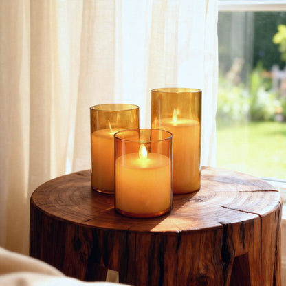 Glowlabo Halo™ Flameless Candles Set