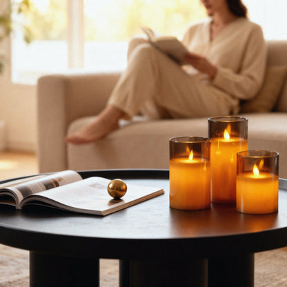 Glowlabo Halo™ Flameless Candles Set