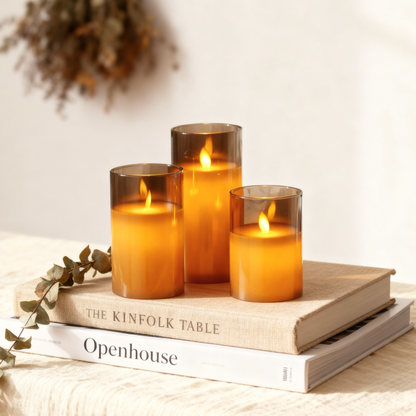 Glowlabo Halo™ Flameless Candles Set
