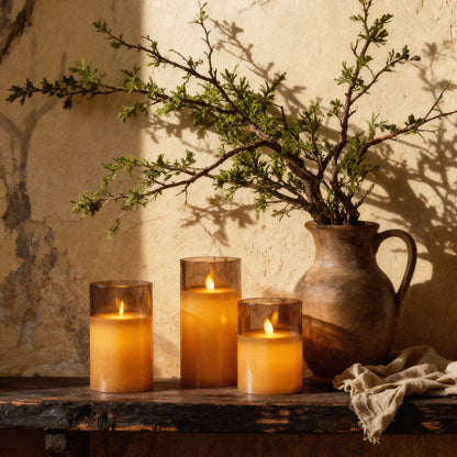 Glowlabo Halo™ Flameless Candles Set