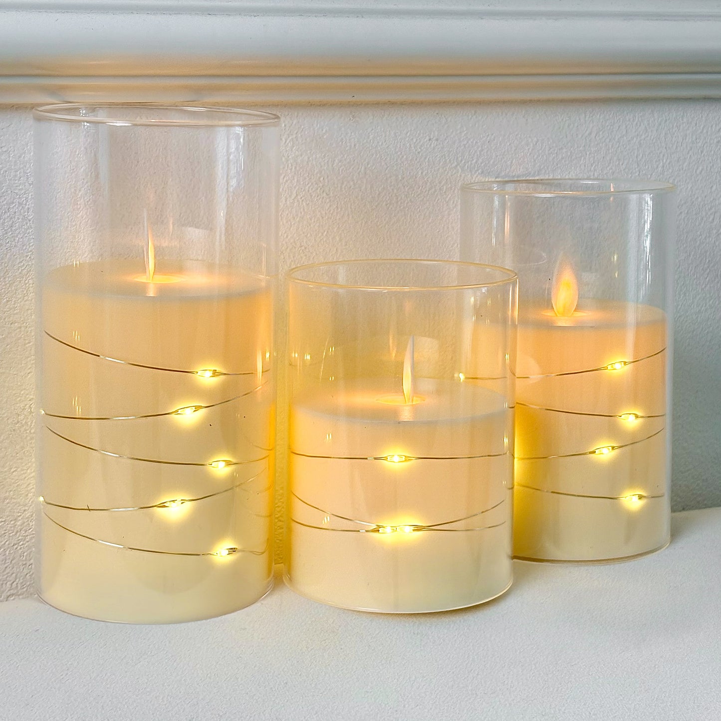 LUNE Flameless Candle Set