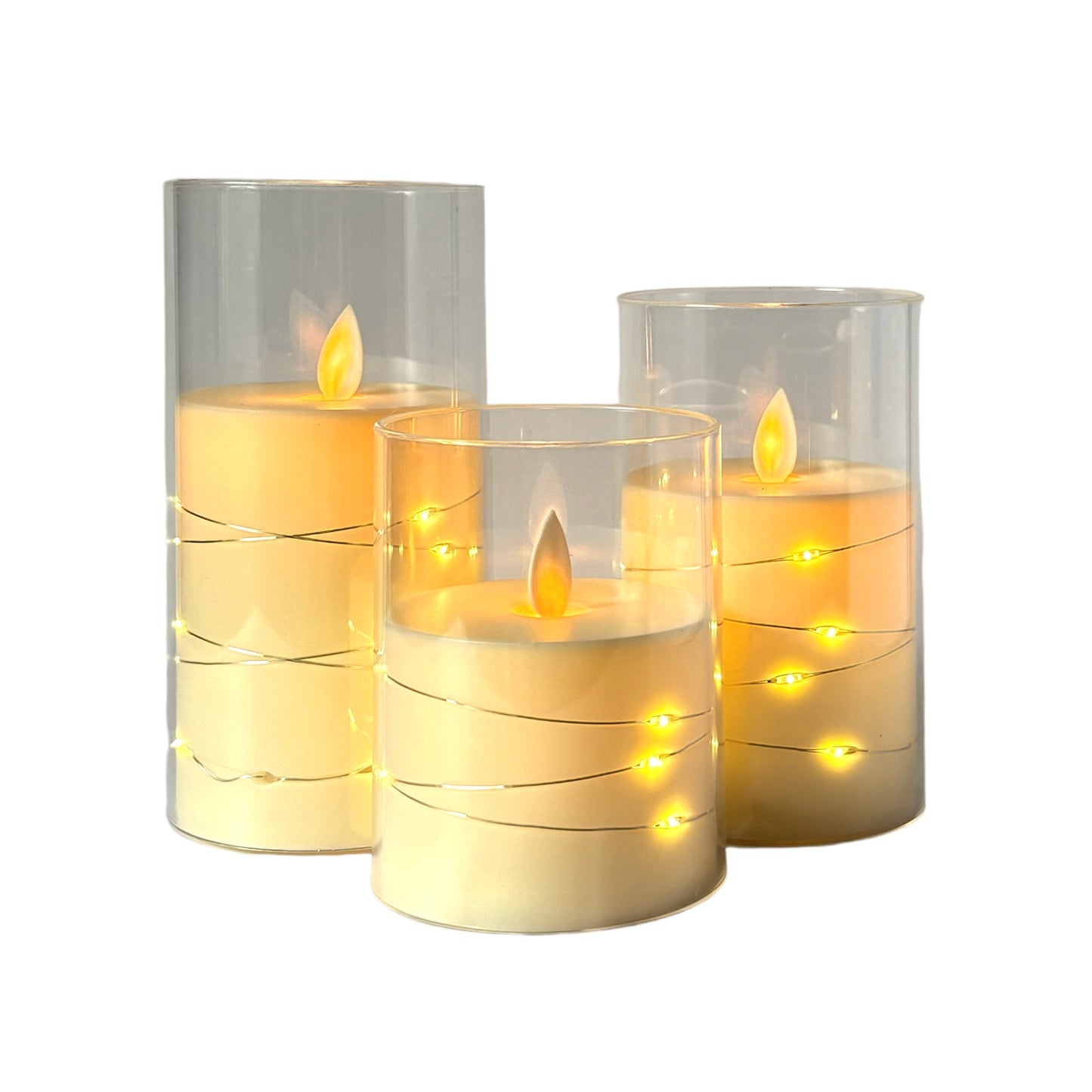 LUNE Flameless Candle Set