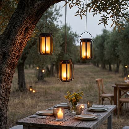Lumo™ Solar Flameless Lantern