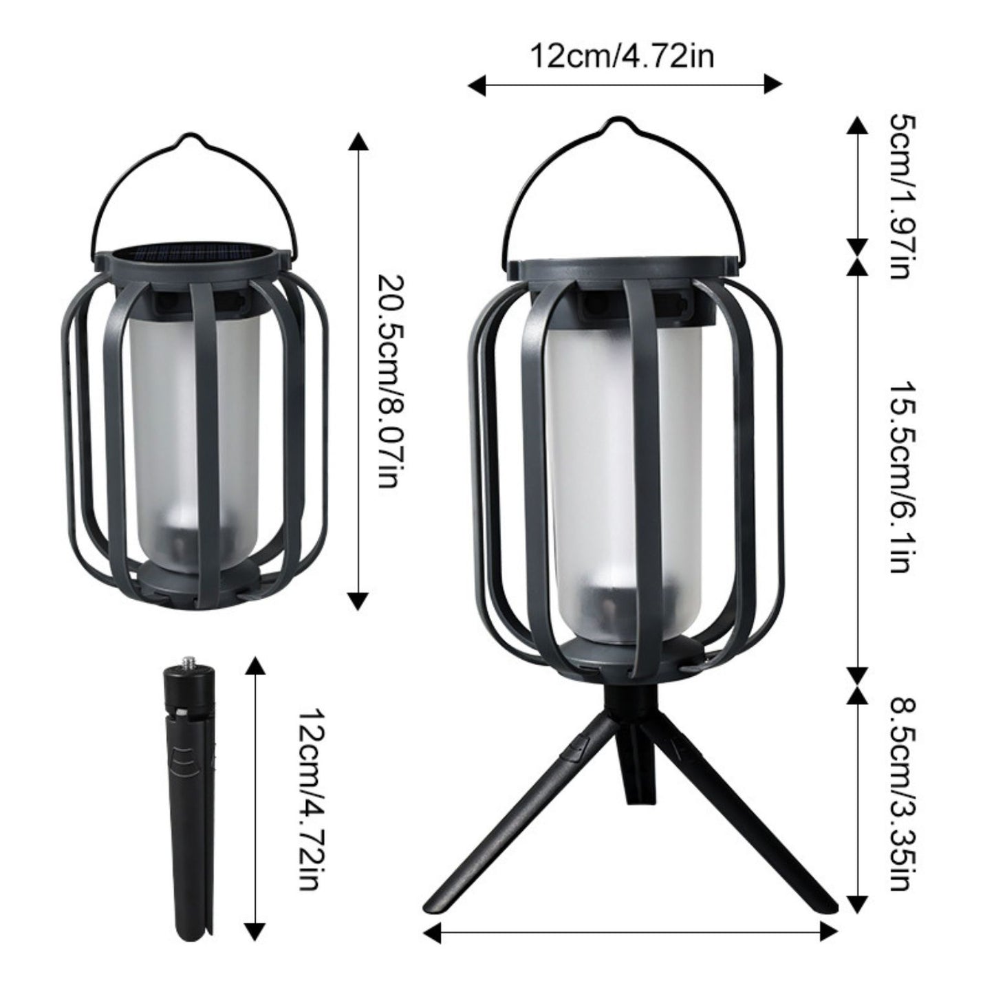 Lumo™ Solar Flameless Lantern