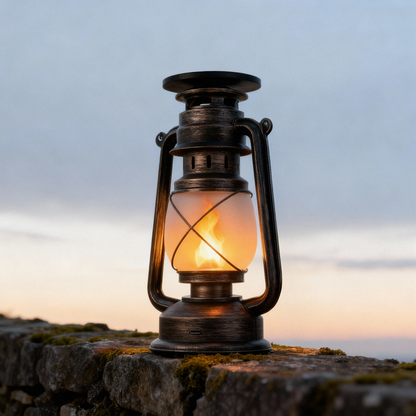 Solar Vintage Lantern