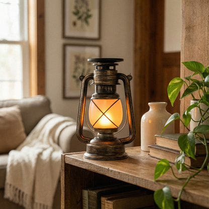 Solar Vintage Lantern