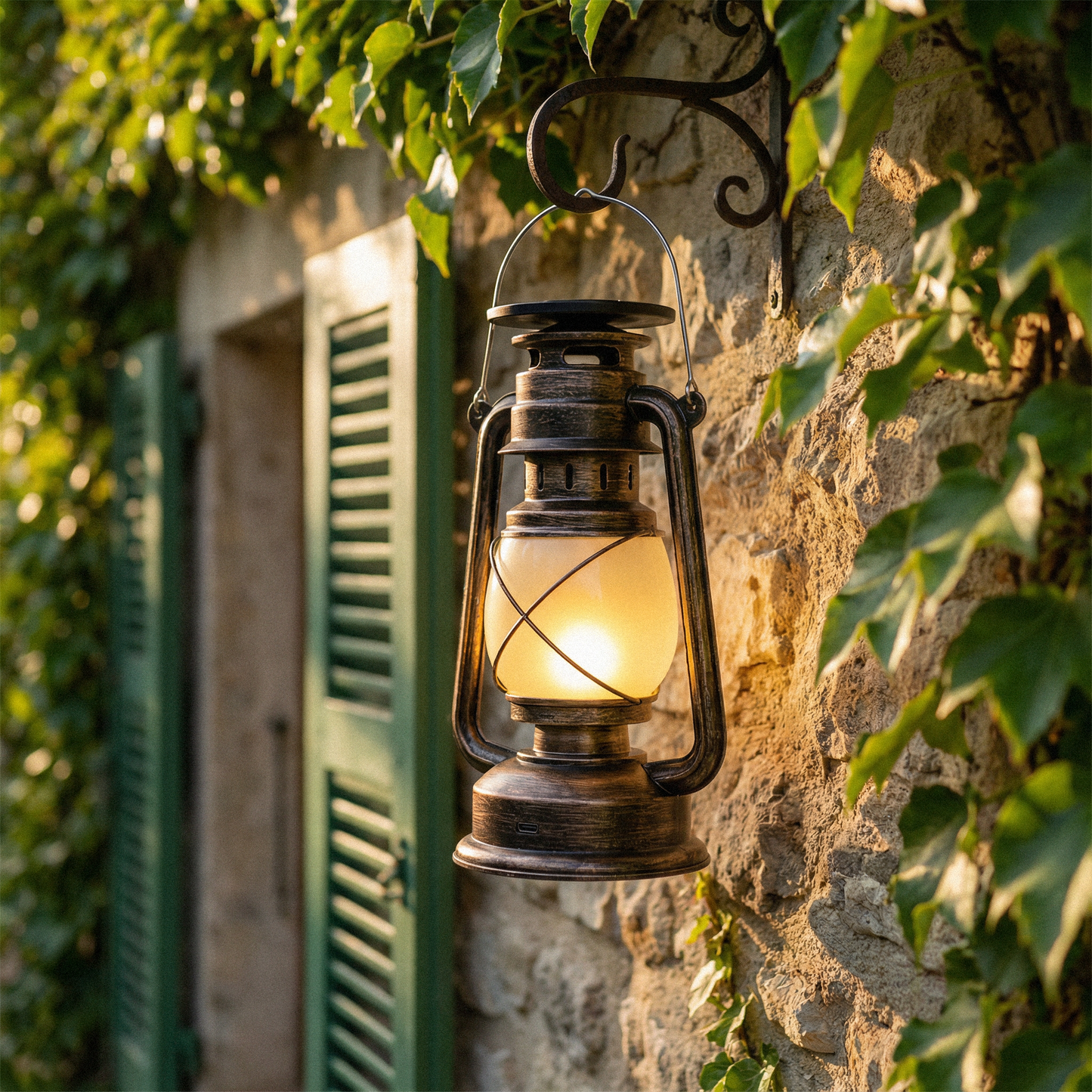 Solar Vintage Lantern