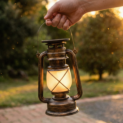 Solar Vintage Lantern