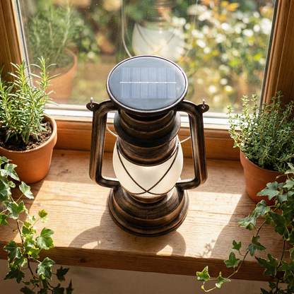 Solar Vintage Lantern